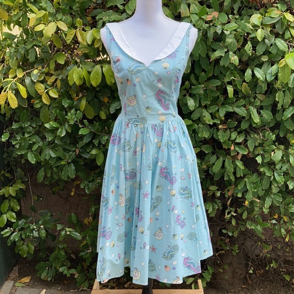 Hell Bunny Seashore dress - Picture 1 of 7